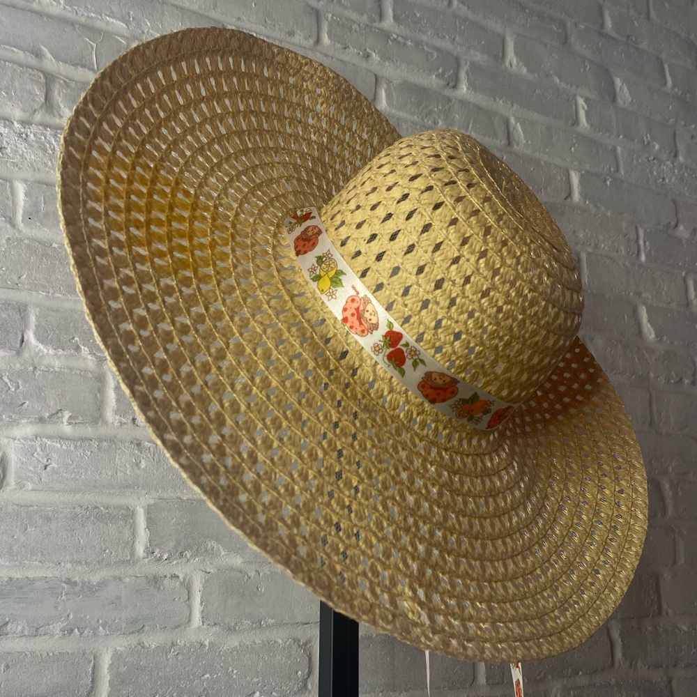 Straw Sun Hat with Floral Band